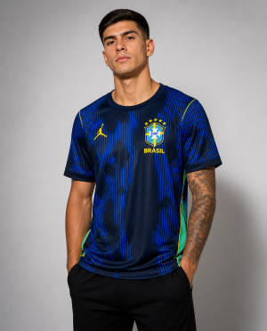 CAMISA NIKE SELEÇÃO BRASILEIRA 26 Azul