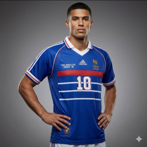 Camisa Retrô França 1998 - Adidas