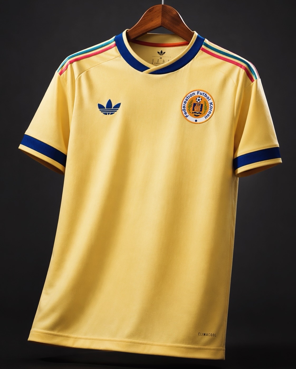 Camiseta Curaçao Away adidas 2026 – Amarela - Imagem 2