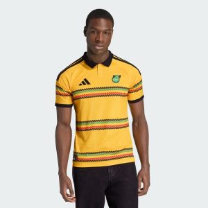 Camisa Seleção Jamaica Home Torcedor 2026 s/n Adidas - Amarelo