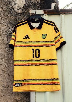 Camisa Seleção Jamaica Home Torcedor 2026 s/n Adidas - Amarelo