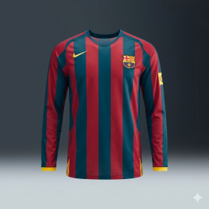 Camisa Manga Longa Barcelona Nike Reedição Total 90 Masculina