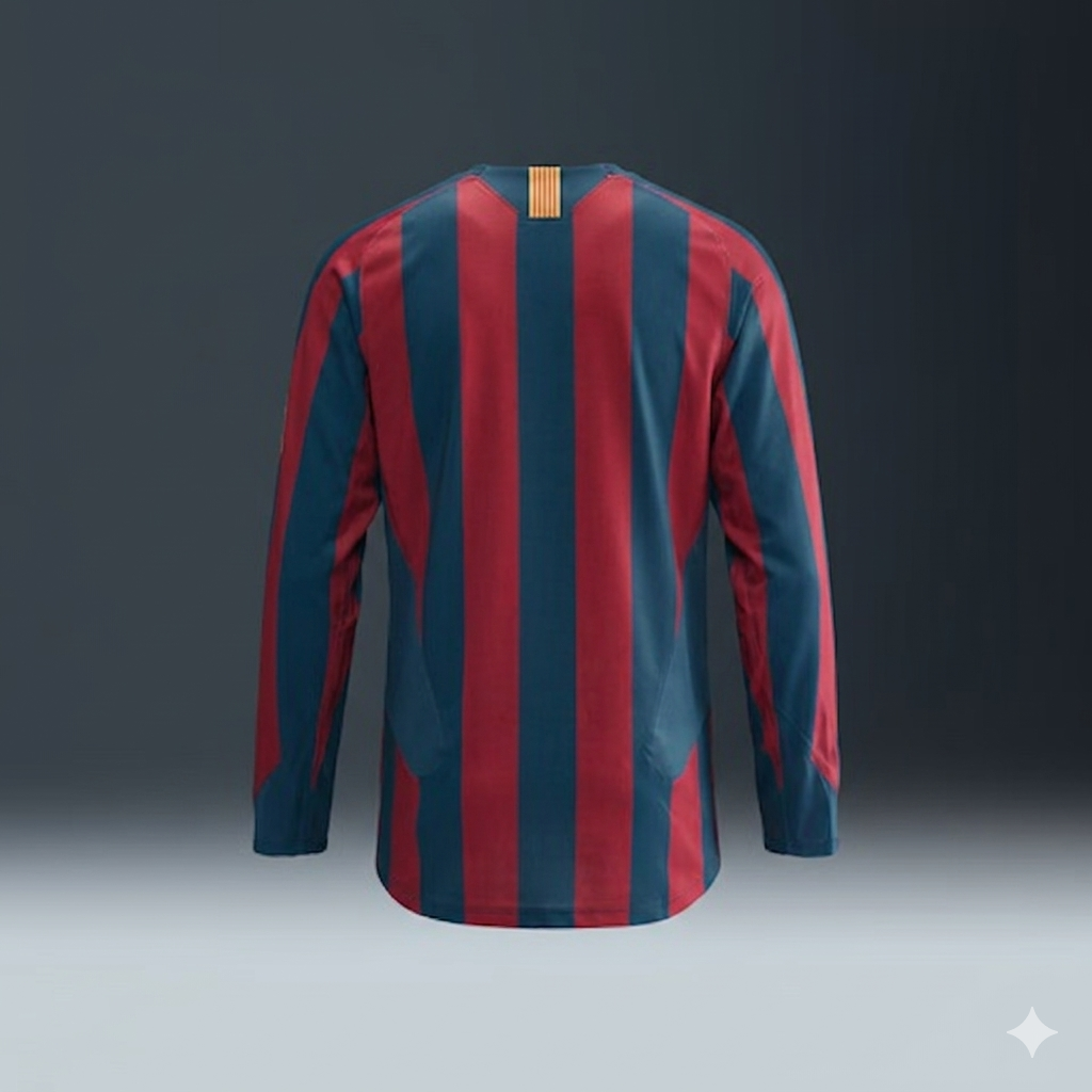 Camisa Manga Longa Barcelona Nike Reedição Total 90 Masculina - Imagem 3
