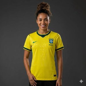Camisa Brasil Nike I 2026/27 Torcedora Pro Feminina