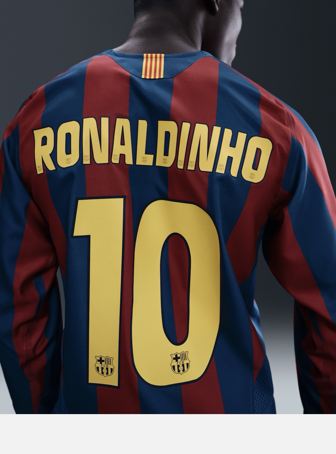 Camisa Manga Longa Barcelona Nike Reedição Total 90 Masculina - Imagem 5