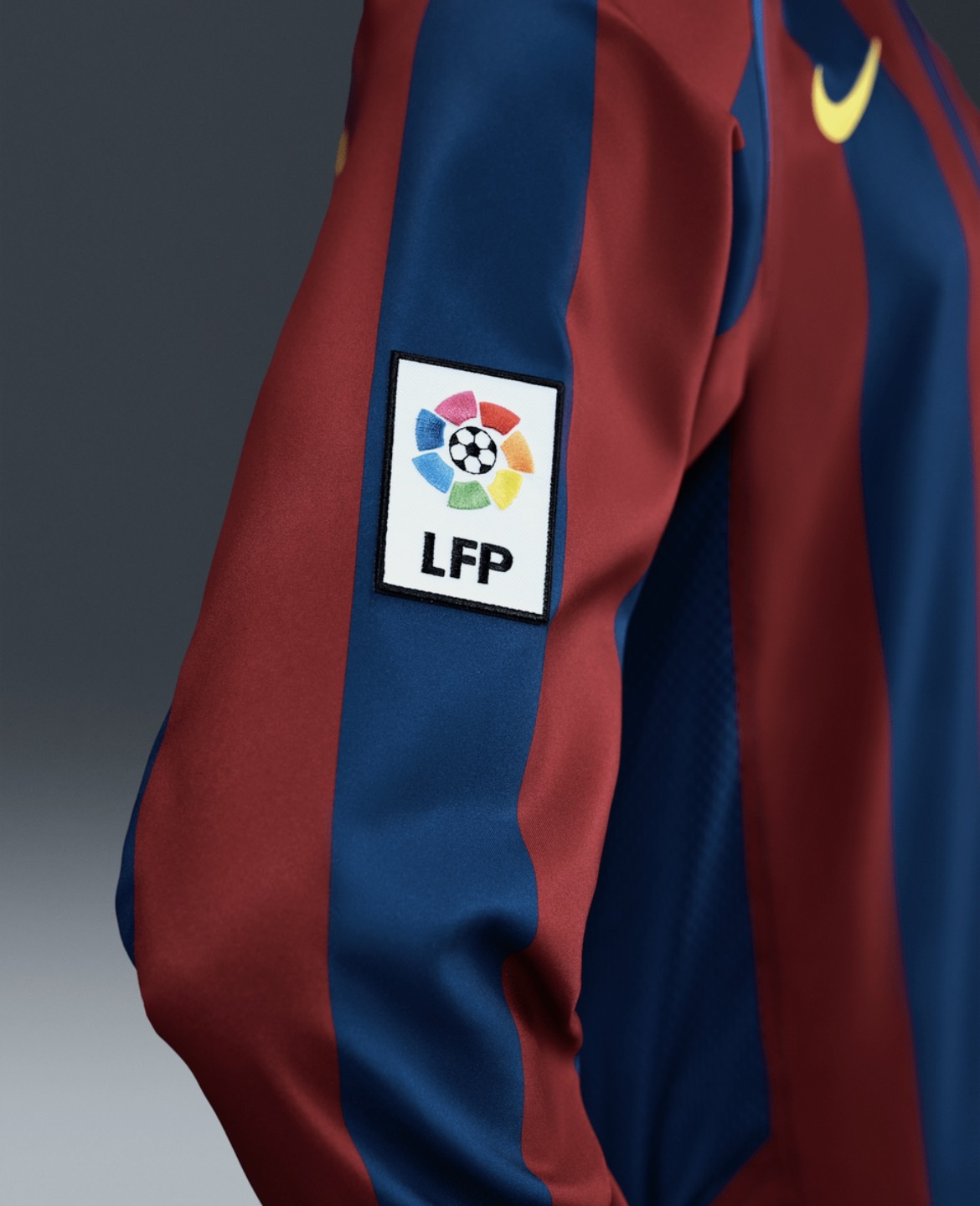 Camisa Manga Longa Barcelona Nike Reedição Total 90 Masculina - Imagem 4