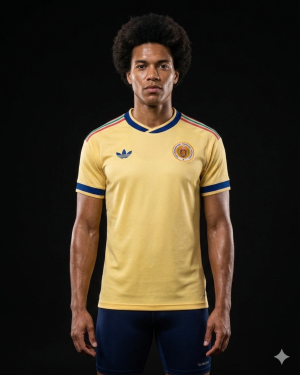 Camiseta Curaçao Away adidas 2026 – Amarela