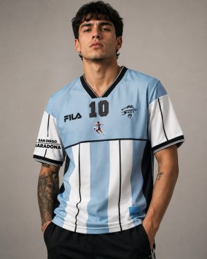 Camisa Retrô Argentina Maradona #10 – Fila (Edição Comemorativa)