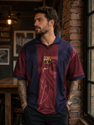Camiseta Cactus Jack X Nike X FC Barcelona • Travis Scott