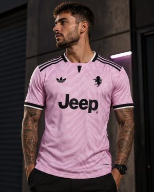 camisa reserva (away) Juventus, Adidas 2026/27. Rosa