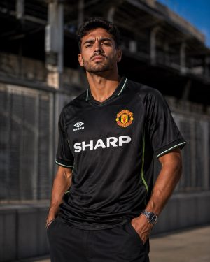 camisa visitante (Away) do Manchester United, Umbro, temporada 1993/94