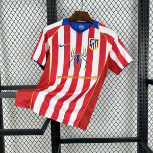 Atlético de Madrid “Spider-Man”modelo clássico da temporada 2004/05.