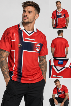 Camisa Noruega 1998 – Umbro | Copa do Mundo França 98