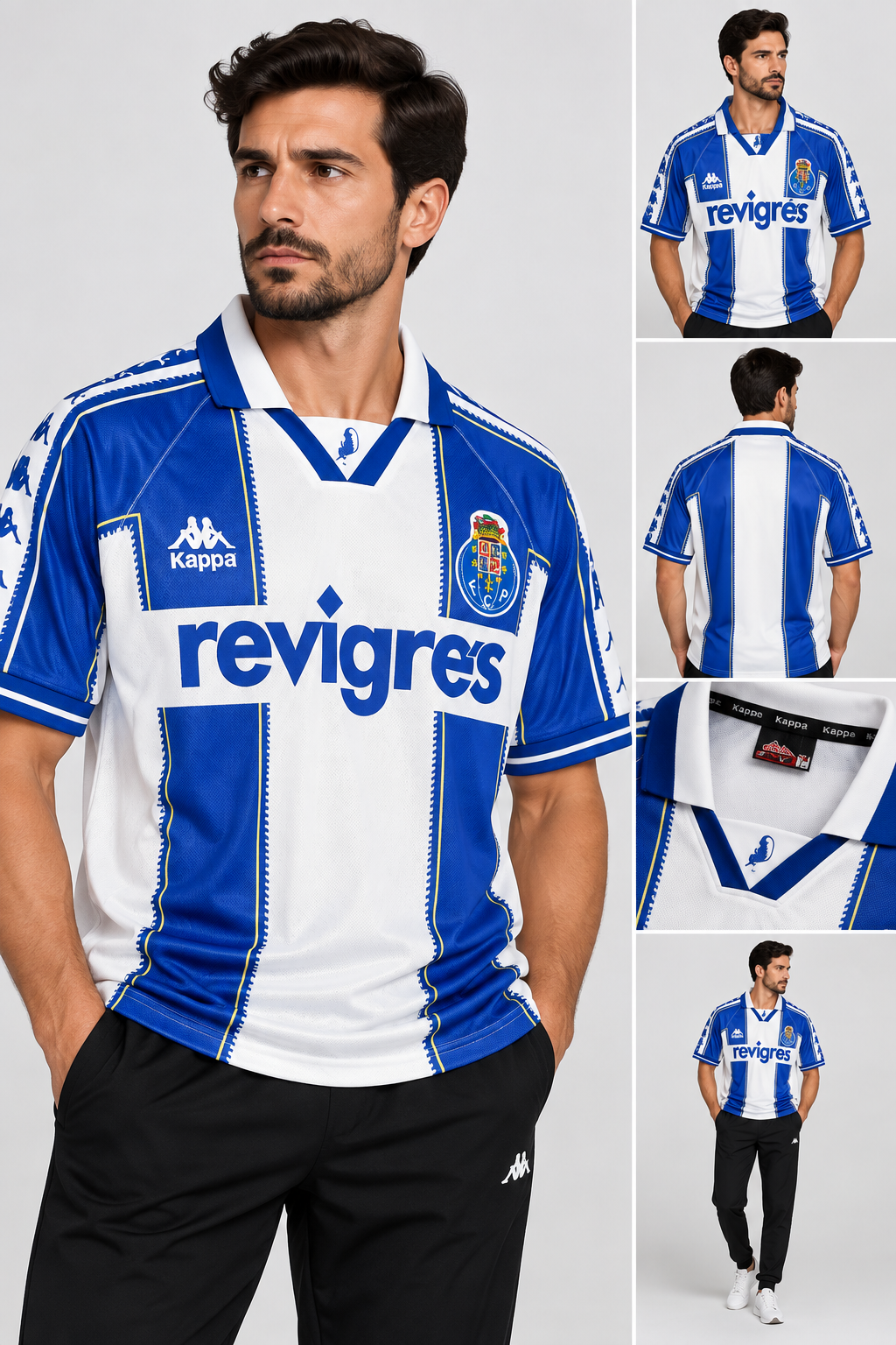 Camisa Retrô FC Porto 1997/98 – Kappa Revigrés.