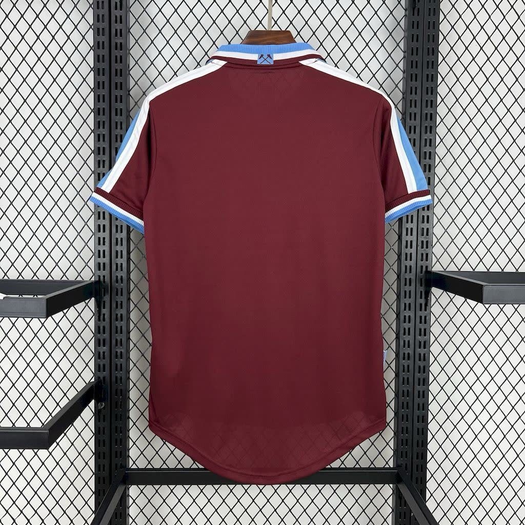 Camisa Retrô West Ham United 1999/2000 – Fila. - Imagem 10